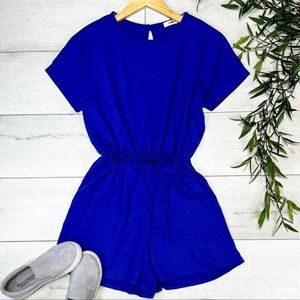 Blue Romper